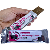 LK Baits Pet SNACK FIT, Treska-Herring-Mrkev, 20g