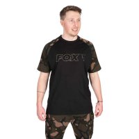 Fox triko Black Camo Outline T-Shirt