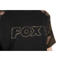 Fox triko Black Camo Outline T-Shirt