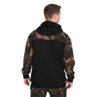Fox mikina LW Black/Camo Split Zip Hoody