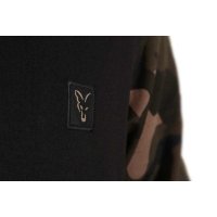 Fox mikina LW Black/Camo QTR zip