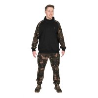 Fox mikina LW Black/Camo QTR zip