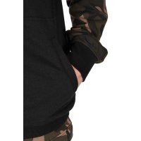 Fox mikina LW Black/Camo QTR zip