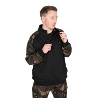 Fox mikina LW Black/Camo QTR zip
