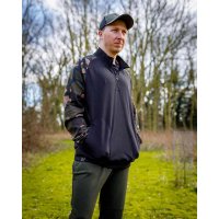 Fox mikina LW Black/Camo QTR zip