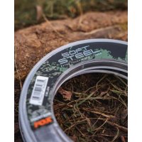 Fox šokový vlasec Soft Steel Fleck Camo Leader 100m