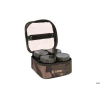 Fox pouzdro Camolite 6 Pot Hookbait case