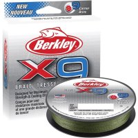 Berkley pletená šňůra X9 Low Vis Green 150m 0,25mm