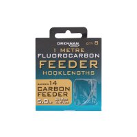 Drennan Fluorocarbon Feeder Carbon Feeder 14-es méret / 5,0lb
