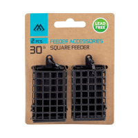 Mikado hranaté feederové krmítko se dnem ECO 30x30x55 černé 100g 2ks