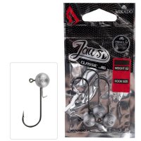 Mikado jigové hlavičky JAWS CLASSIC JIG BN 17,5g 4/0 3ks