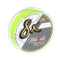 Mikado pletená šňůra Nihonto Octa Braid 150m 0.06mm 4,15kg fluo