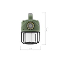Delphin kempingová lampa Multix 4400 mAh