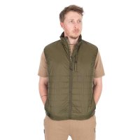 Fox vesta Olive quilted 100 Gilet vel. L