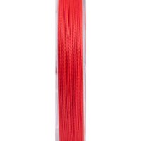 Spomb ujímaný šokový návazec Tapered Braided Leaders 3x10m 50-20lb red