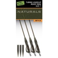 Fox montáž Edges Naturals Tubing Leadclip Ready Rigs vel.7 3ks