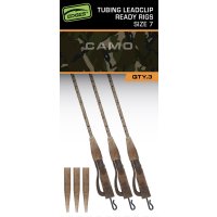 Fox montáž Edges Camo Tubing Leadclip Ready Rigs vel.7 3ks