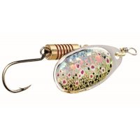DAM třpytka Effzett Spinner With Single Hooks Sinking Brown Trout 4g