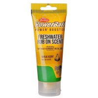 Berkley PowerBait Gel 80ml Garlic Green Silver Flake