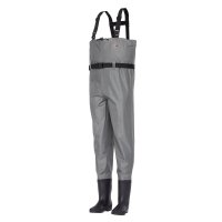 DAM brodící kalhoty Nylon Chest Waders Light Grey vel.44/45