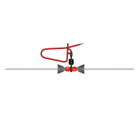 Mikado sumcový návazec Mono Catfish Set II-Adjustable Combi Rig 200cm