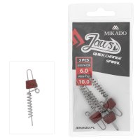 Mikado vrut na nástrahy Jaws Quick Change Spiral 10g 6cm 3ks