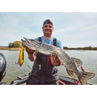 Lucky John wobler BBS Arrow Jerk 15S barva 030