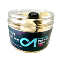 LK Baits POP-UP Boilies Tester Series_01 Pure Signal 150ml, 14-20mm, White