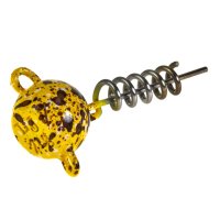 Lucky John jigová hlavička BBS Wobbling Flexhead Pike yellow 21g 2ks