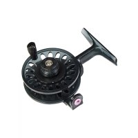 Lucky John naviják na dírky Reel Ice Wheel cívka 55mm