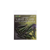 ESP závěsky Loaded Lead Clip Quick Change Swivel Green