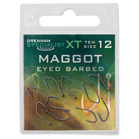 Drennan háčky Specialist XT Maggot Barbed vel.16