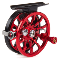 Lucky John naviják na dírky Ice Fishing Reel Magic Lever 6cm