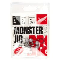 Lucky John jigová hlavička Monster Jig 2g vel.8 5ks