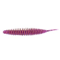 Lucky John gumová nástraha Ultra Worm 2,0" 9ks Purple Plum