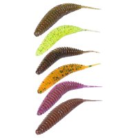 Lucky John gumová nástraha Ultra Worm 1,0" 20ks Disco