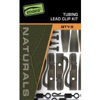 Fox závěsky Edges Naturals Tubing Lead Clip Kit 5ks