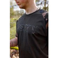 Fox triko Khaki/Camo Outline T-Shirt