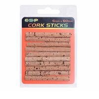 ESP korkové tyčinky Cork Sticks 6mm
