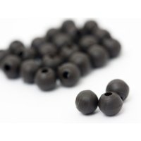 KORDA Gum.Korálek SAFE ZONE 4 mm RUBBER BEADS, brown,  25 ks