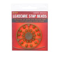 ESP Leadcore stop Beads camo brown