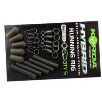 Korda průběžná montáž RUNNING RIG, 5ks