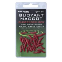 Drennan červi Buoyant Maggot bloodworm red