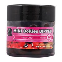 LK Baits Mini Boilies in Dip Sea Food 12mm 150ml