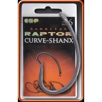 ESP háčky bez protihrotu Curve Shanx Barbless vel. 10