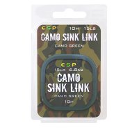 ESP návazcová šňůrka Camo Sink Link Green 15lb 10m