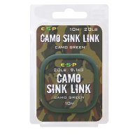 ESP návazcová šňůrka Camo Sink Link Green 20lb 10m