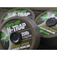Korda šňůrka N-Trap Semi Stiff Weedy Green 30 lb