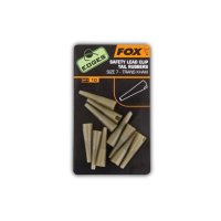 FOX Edges Safety lead clip tail rubbers size 7 khaki