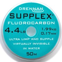 Drennan vlasec Supplex fluorocarbon 50m 2,6lb 0,13mm